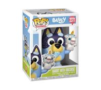Funko Pop! Animation: Bluey - Bandit with Unicourse - Figura de Vinilo Coleccionable - Idea de Regalo - Mercancía Oficial - Juguetes para niños y Adultos - Figura Modelo para coleccionistas