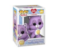Funko Pop! Animation: Care Bears Cousins - Bright Heart Raccoon | Merchandising Oficial de Cartoon/Animation - Figura de Vinilo Coleccionable para Decoración - Regalo Friki de Cumpleaños