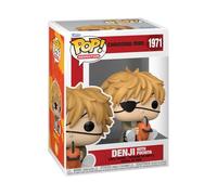 Funko Pop! Animation: Chainsaw Man - Denji & Pochita - Figura de Vinilo Coleccionable - Idea de Regalo - Mercancía Oficial - Juguetes para niños y Adultos - Figura Modelo para coleccionistas