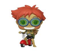 Funko POP! Animation: Cowboy Bebop - Edward Wong Hau Pepelu Tivrusky IV On Scooter With Ein - Figura de Vinilo Coleccionable - Idea de Regalo- Mercancia Oficial - Juguetes para Niños y Adultos