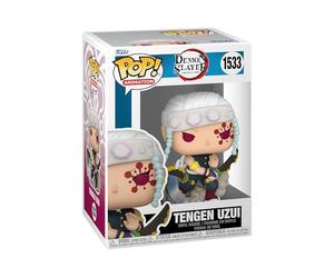 Funko Pop! Animation: Demon Slayer - Tengen Uzui (1 in 6 Chase Chance) | Merchandising Oficial de Anime - Figura de Vinilo Coleccionable para Decoración - Regalo Friki de Cumpleaños