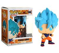Funko pop! animation: dragon ball super - ssgss goku - figura de vinil