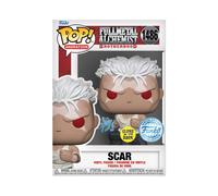 Funko Pop Animation: FMA: B - Scar - Brilla en la Oscuridad - (Importación USA)