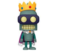 Funko pop! animation: futurama - super king bender - figura de vinilo