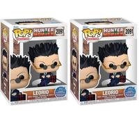 Funko Pop! Animation: Hunter X Hunter - Leorio - Shelf Sitter - Figura de Vinilo Coleccionable - Idea de Regalo - Mercancia Oficial - Juguetes para Niños y Adultos - Anime Fans (Paquete de 2)