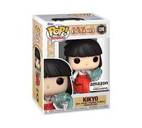 Funko Pop! Animation: Inuyasha - Kikyo - Brilla en la Oscuridad - Translúcido - Exclusiva Amazon - Figura de Vinilo Coleccionable - Idea de Regalo- Mercancia Oficial - Juguetes para Niños y Adultos
