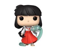 Funko Pop! Animation: Inuyasha - Kikyo - Brilla en la Oscuridad - Translúcido - Exclusiva Amazon - Figura de Vinilo Coleccionable - Idea de Regalo- Mercancia Oficial - Juguetes para Niños y Adultos