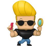 Funko Pop! Animation: Johnny Bravo with Mirror & Comb - Figura de Vinilo Coleccionable - Idea de Regalo- Mercancia Oficial - Juguetes para Niños y Adultos - TV Fans - Muñeco para Coleccionistas