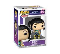 Funko Pop! Animation: Netflix - KPOP Demon Hunters - Zoey | Merchandising Oficial - Figura de Vinilo Coleccionable para Decoración - Regalo Friki de Cumpleaños