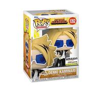 Funko Pop! Animation: MHA - Kaminari Denki - Brilla en la Oscuridad - My Hero Academia - Exclusiva Amazon - Figura de Vinilo Coleccionable - Idea de Regalo- Mercancia Oficial - Anime Fans