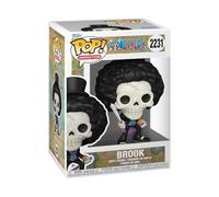 Funko Pop! Animation: One Piece - Brook - Figura de Vinilo Coleccionable - Idea de Regalo - Mercancía Oficial - Juguetes para niños y Adultos - Figura Modelo para coleccionistas y exhibición