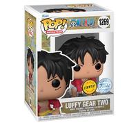 Funko Pop! Animation: One Piece - Figura de Vinilo Exclusiva de Luffy Gear Two Special Edition Multicolor Chase #1269