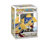 Funko Pop! Animation: OP - Sniper King - 1/6 de Probabilidades de Obtener la RARA Variante Chase - One Piece- Figura de Vinilo Coleccionable - Idea de Regalo - Mercancia Oficial - Anime Fans