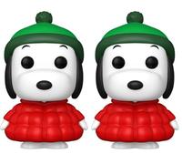 Funko Pop! Animation: Peanuts - Snoopy In Coat - 1/6 de Probabilidades de Obtener la RARA Variante Chase - Classic Peanuts - Figura de Vinilo Coleccionable - Idea de Regalo - Mercancia Oficial