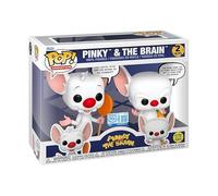 Funko Pop! Animation: Pinky & The Brain - Pinky & The Brain (edición especial que brilla en la oscuridad), paquete de 2