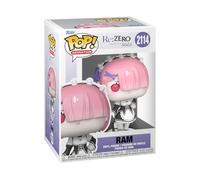 Funko Pop! Animation: Re: Zero - Ram - Figura de Vinilo Coleccionable - Idea de Regalo - Mercancia Oficial - Juguetes para Niños y Adultos - Anime Fans - Muñeco para Coleccionistas