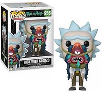 Funko Pop! Animation: Rick Sanchez & Morty - Rick Sanchez with Glorzo Morty Vinyl - Rick and Morty - Figura de Vinilo Coleccionable - Idea de Regalo- Mercancia Oficial - TV Fans