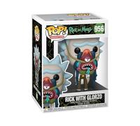 Funko Pop! Animation: Rick Sanchez & Morty - Rick Sanchez with Glorzo Morty Vinyl - Rick and Morty - Figura de Vinilo Coleccionable - Idea de Regalo- Mercancia Oficial - TV Fans