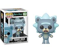Funko Pop! Animation: Rick Sanchez & Morty - Teddy Rick Sanchez - 1/6 de Probabilidades de Obtener la RARA Variante ChaseASE - (Styles May Vary) - Rick and Morty - Idea de Regalo - TV Fans