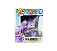Funko Pop! Animation: Shonen Jump Naruto Shippuden #725 - Kurama Majestic Attire Susano'o 6 Inch Exclusive Bundled with Free Pet Compatible .5mm Extra Rigged Protector