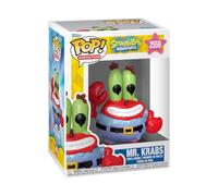 Funko Pop! Animation: Spongebob Squarepants - Mr. Krabs | Merchandising Oficial - Figura de Vinilo Coleccionable para Decoración - Regalo Friki de Cumpleaños