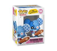 Funko Pop! Animation: The Simpsons - Itchy Patchwork | Merchandising Oficial - Figura de Vinilo Coleccionable para Decoración - Regalo Friki de Cumpleaños