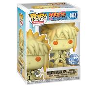 Funko Pop! Anime: Naruto Shippuden - Minato Namikaze (modo chakra de nueve colas) Edición especial Multicolor Exclusivo #1413