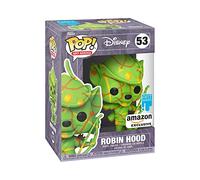 Funko Pop! Artist Series: DTV - Disney - Robin Hood - Exclusiva Amazon - Figura de Vinilo Coleccionable - Incluye Estuche Protector de Plástico - Idea de Regalo- Mercancia Oficial