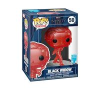 Funko Pop Art Series Marvel Infinity Saga Viuda Negra Gema de la Realidad