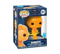 Funko Pop! Artist Series: Marvel Infinity Saga - Hawkeye (Orange) | Merchandising Oficial de Owned IP - Figura de Vinilo Coleccionable para Decoración - Regalo Friki de Cumpleaños
