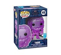 Funko Pop! Artist Series: Marvel Infinity Saga - Object - Thor - Púrpura - Figura de Vinilo Coleccionable - Incluye Estuche Protector de Plástico - Idea de Regalo- Mercancia Oficial