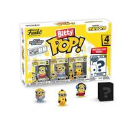 Funko POP Bitty Minions, Paquete De 4, Serie 3 (Stuart Patinador)