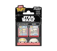 Funko pop! bitty - paquete de 2 unidades: star wars - luke & wampa - 2
