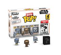 Funko POP Bitty Star Wars: El Mandaloriano, Paquete De 4, Serie 1