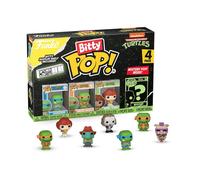 Funko POP Bitty Tortugas Ninja Adolescentes, Paquete De 4, Serie 1