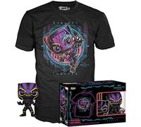 Funko Pop Blacklight - Black Panther Pop & tee XL