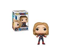 Funko Pop! Bobble Captain Marvel - 1/6 de Probabilidades de Obtener la RARA Variante Chase [Styles May Vary] - Figura de Vinilo Coleccionable - Idea de Regalo- Mercancia Oficial - Movies Fans
