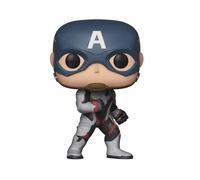 Funko Pop! Bobble: Marvel Avengers Endgame: Captain America - Figura de Vinilo Coleccionable - Idea de Regalo- Mercancia Oficial - Juguetes para Niños y Adultos - Movies Fans