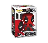 Funko Pop! Bobble: Marvel Deadpool - 80th First Appearance | Merchandising Oficial - Figura de Vinilo Coleccionable para Decoración - Regalo Friki de Cumpleaños