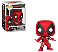 Funko POP! Bobble: Marvel: Holiday Deadpool Con Candy Canes - Figuras Miniaturas Coleccionables Para Exhibición - Idea De Regalo - Mercancía Oficial - Juguetes Para Niños Y Adultos