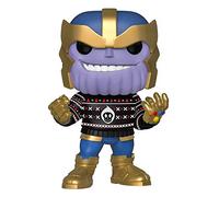Funko Pop! Bobble Marvel: Holiday - Thanos - Avengers Endgame - Figura de Vinilo Coleccionable - Idea de Regalo- Mercancia Oficial - Juguetes para Niños y Adultos - Movies Fans