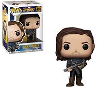 Funko POP! Bobble: Marvel: Infinity War: Bucky Barnes Con Weapon - Avengers Infinity War - Figuras Miniaturas Coleccionables Para Exhibición - Idea De Regalo - Mercancía Oficial - Fans De Movies