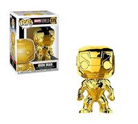 Funko Pop! Bobble: Marvel: Marvel Studios 10: Iron Man - (Chrome) - Figura de Vinilo Coleccionable - Idea de Regalo- Mercancia Oficial - Juguetes para Niños y Adultos - Movies Fans