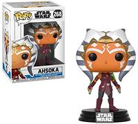 Funko POP! Bobble: Star Wars: Clone Wars: Ahsoka Tano - Figuras Miniaturas Coleccionables Para Exhibición - Idea De Regalo - Mercancía Oficial - Juguetes Para Niños Y Adultos - Fans De TV