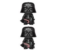 Funko pop! bobble: star wars: holiday darth vader - figuras miniaturas