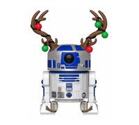 Funko POP! Bobble Star Wars Holiday R2-D2 con astas - Figura coleccionable oficial