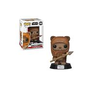 Funko Pop! Bobble: Star Wars: Wicket - Figura de Vinilo Coleccionable - Idea de Regalo- Mercancia Oficial - Juguetes para Niños y Adultos - Movies Fans - Muñeco para Coleccionistas y Exposición
