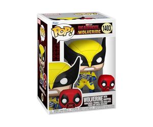 Funko Pop! & Buddy: Deadpool & Wolverine - Wolverine with Babypool - Figura de Vinilo Coleccionable - Idea de Regalo- Mercancia Oficial - Juguetes para Niños y Adultos - Movies Fans