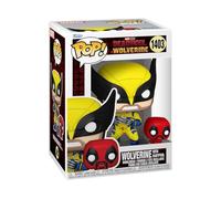 Funko Pop! & Buddy: Deadpool & Wolverine - Wolverine with Babypool | Merchandising Oficial de Superheroes - Figura de Vinilo Coleccionable para Decoración - Regalo Friki de Cumpleaños
