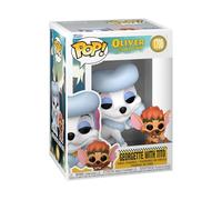 Funko Pop! & Buddy: Disney Oliver & Company - Georgette with Tito | Merchandising Oficial - Figura de Vinilo Coleccionable para Decoración - Regalo Friki de Cumpleaños